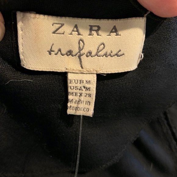 Zara Trafaluc Sleeveless Dress with Peblem Medium - Picture 4 of 5